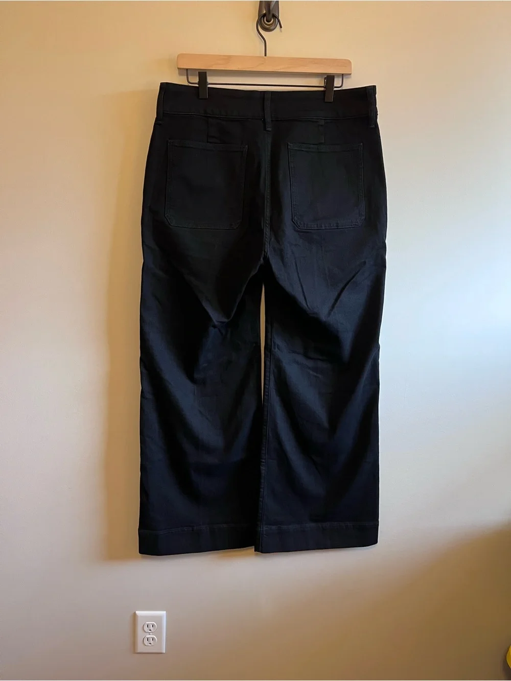 J. Crew black wide